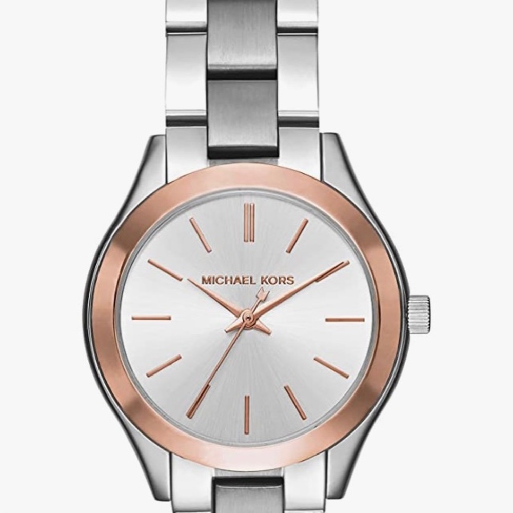 Michael Kors Mini Slim Runway Stainless Steel Watch